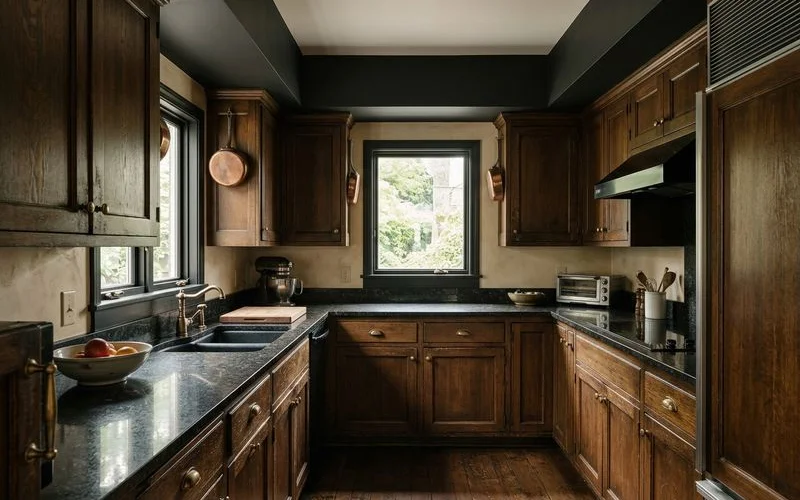 The original Dunthorpe kitchen before the remodel